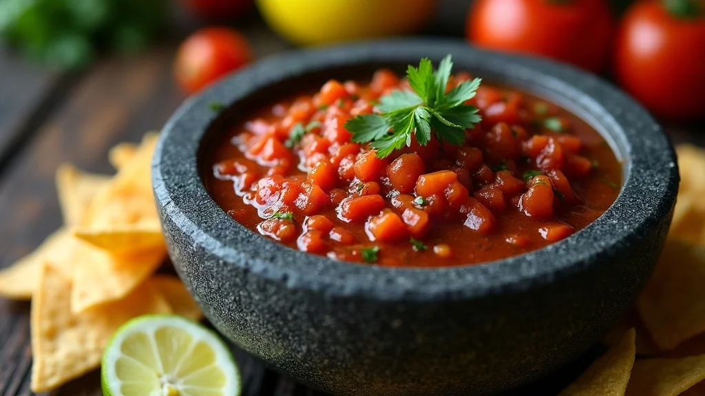 Authentic Salsa de Molcajete Recipe: Traditional Charred Mexican Salsa Guide
