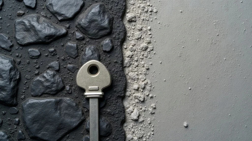 Comparativa visual entre piedra volcánica real y cemento falso