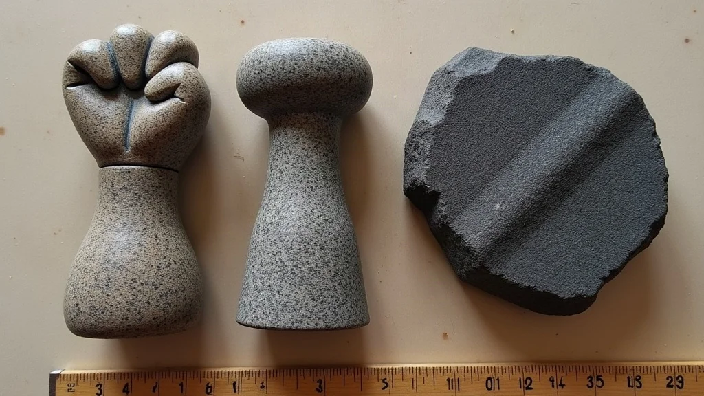 Traditional materials and ingredients for Molcajete Sizes Guide